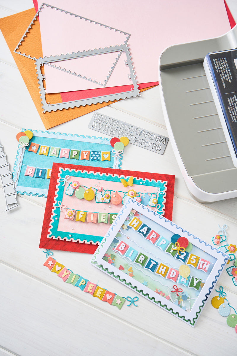 Sizzix Thinlits Die Set 20PK - Snap and Swap All about Banners by