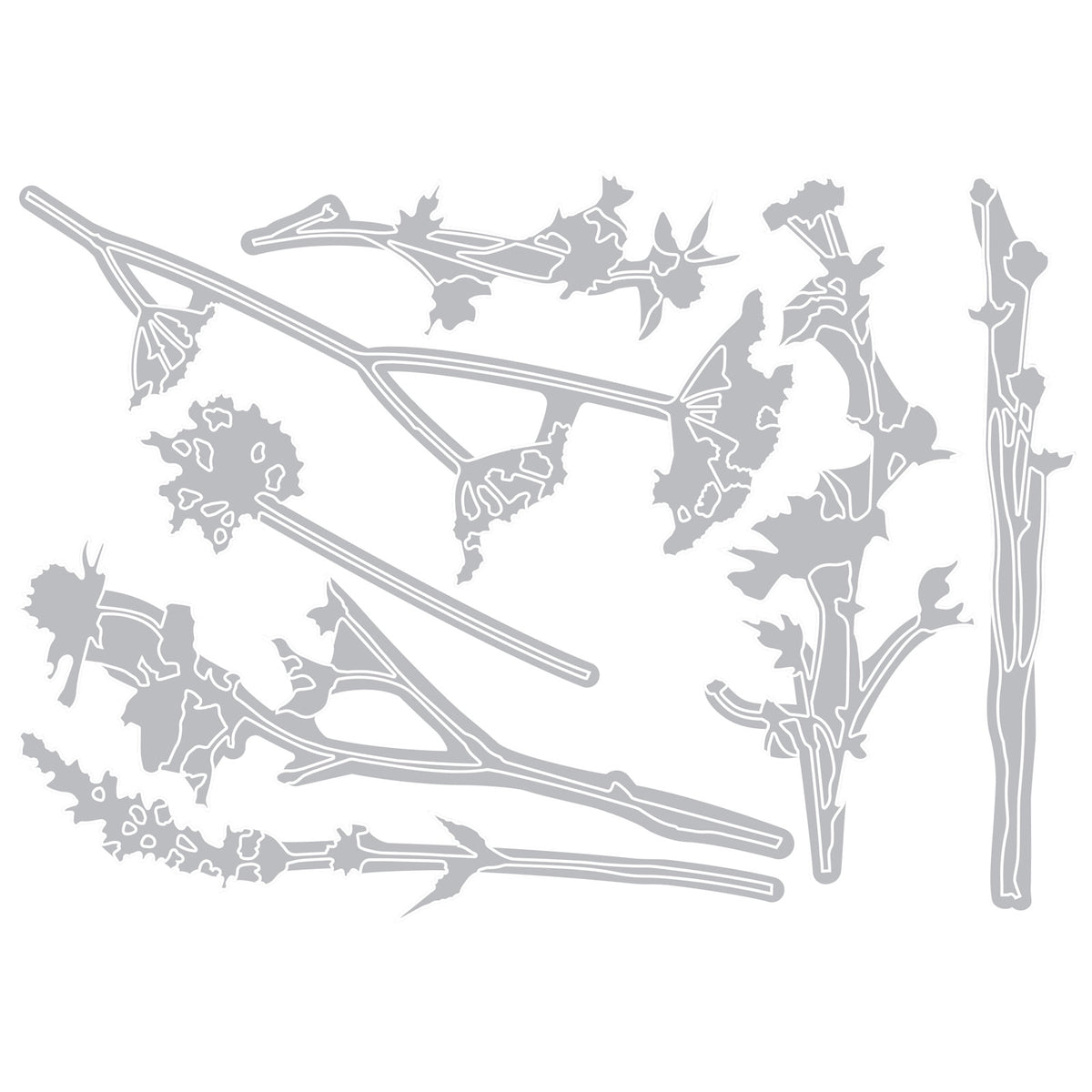 Sizzix Thinlits Die Set 7PK - Wildflowers #1 by Tim Holtz