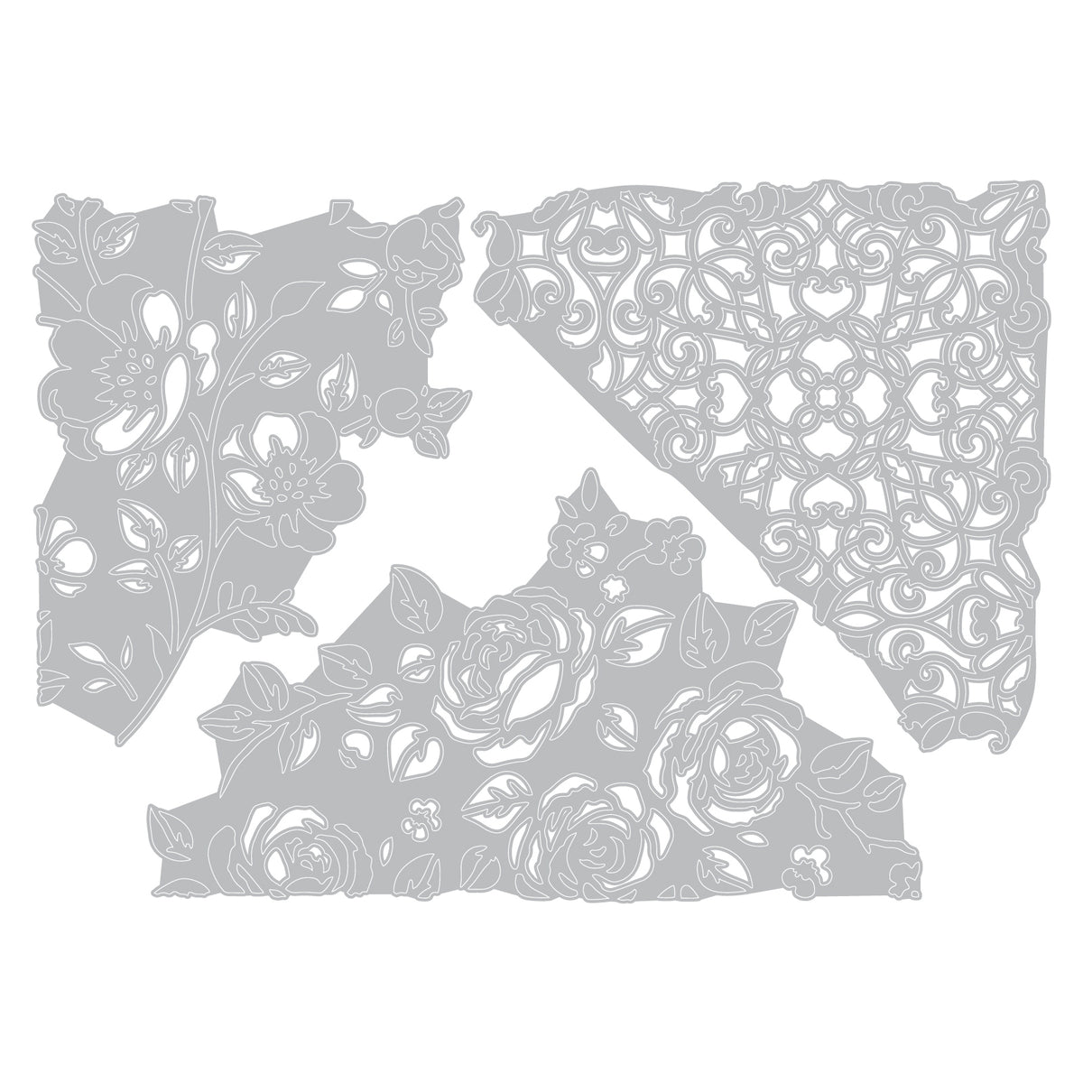 Sizzix Thinlits Die Set 3PK - Mixed Media #5 by Tim Holtz
