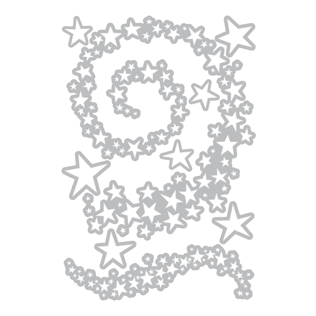 Sizzix Thinlits Die Set 9PK - Swirling Stars by Tim Holtz Sizzix Thinlits Die Set 9PK - Swirling Stars by Tim Holtz