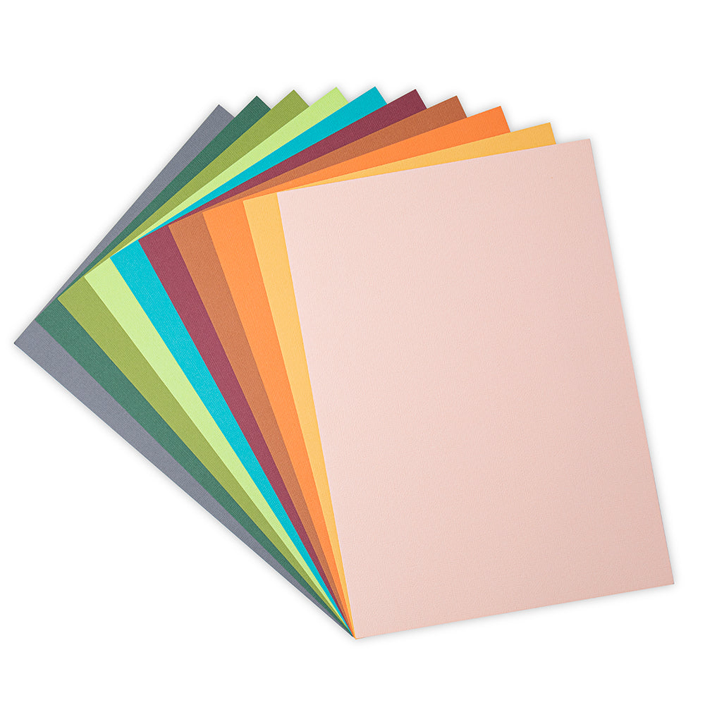 Feutrine Sizzix Neutres - Pack 10 Feuilles A4 Pour Créations Et Projets DIY