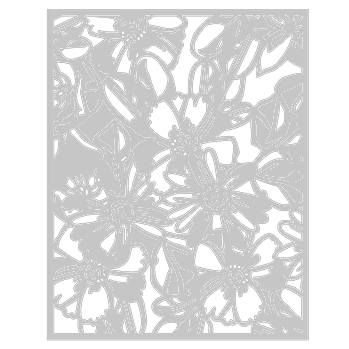 Sizzix Thinlits Die - Flowery by Tim Holtz – Sizzix.com