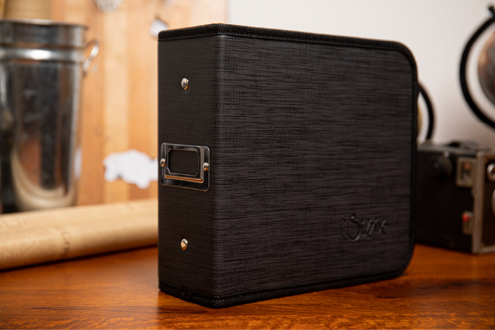 INVENTORY 6冊セット Sizzix Accessory - Die Storage Binder, Small, Black inspired by