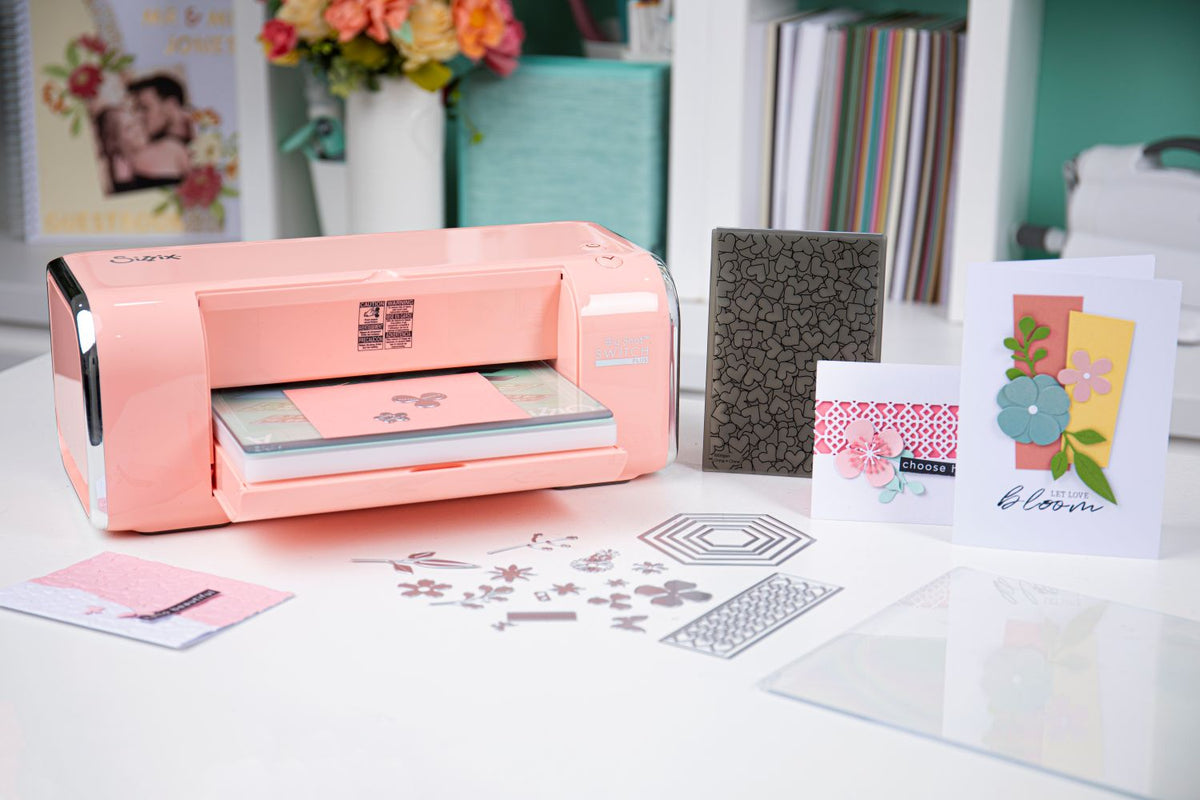 Sizzix Big Shot Switch Plus Machine Starter Kit - Sorbet – Sizzix.com