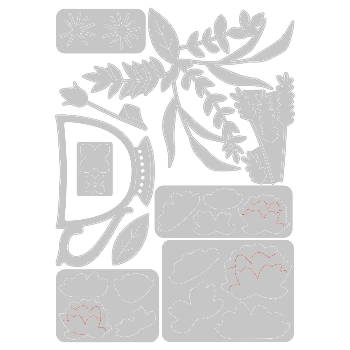 Sizzix Thinlits Die Set 10PK - Tea Time – Sizzix.com