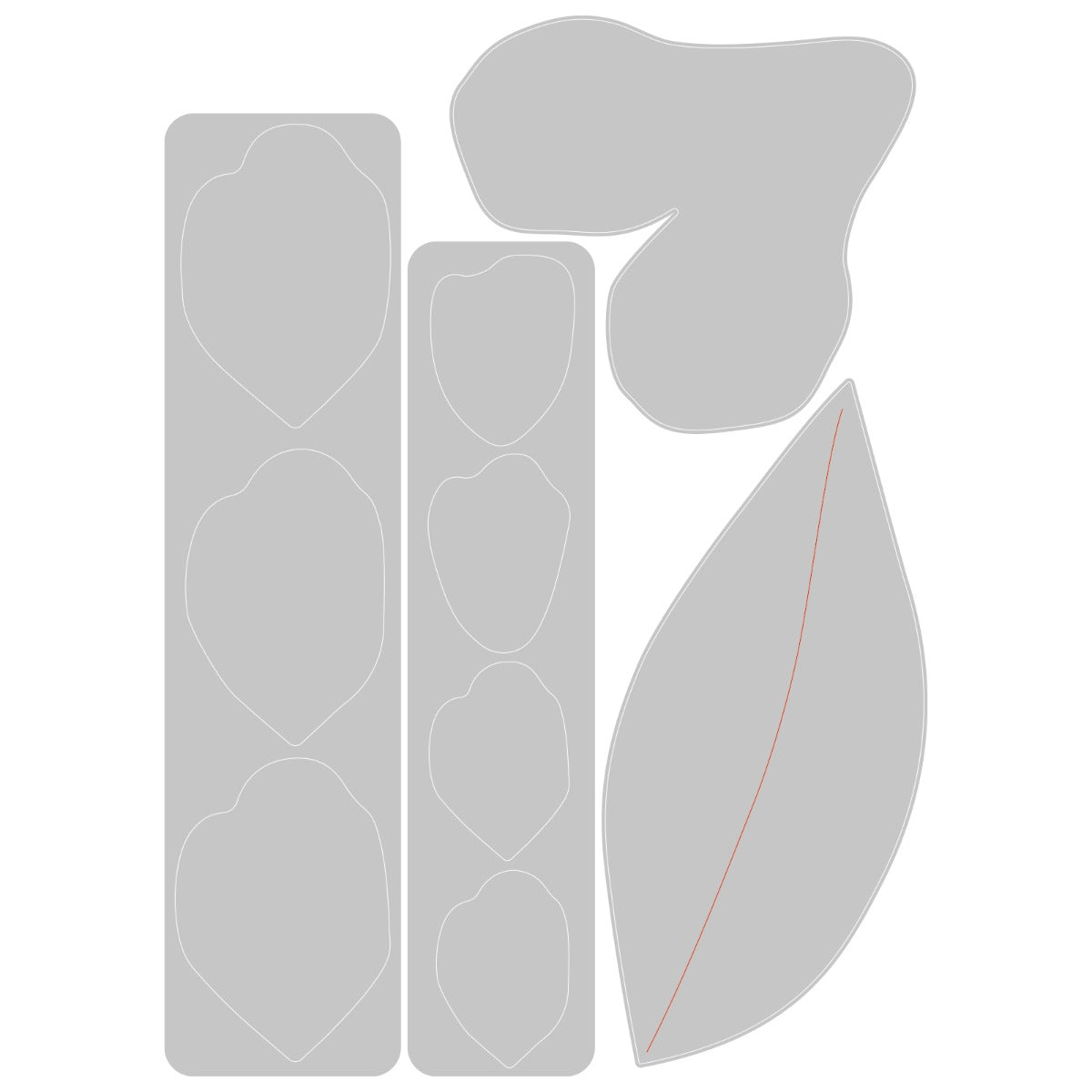 Sizzix Thinlits Die Set 4PK - Gardenia – Sizzix.com