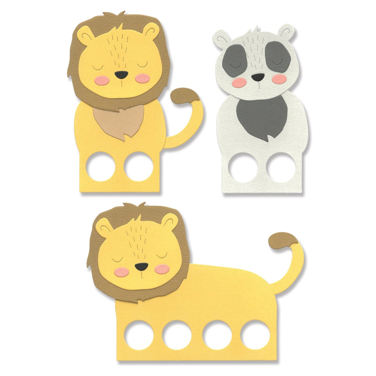 sizzix-thinlits-die-set-9pk-animal-finger-puppets