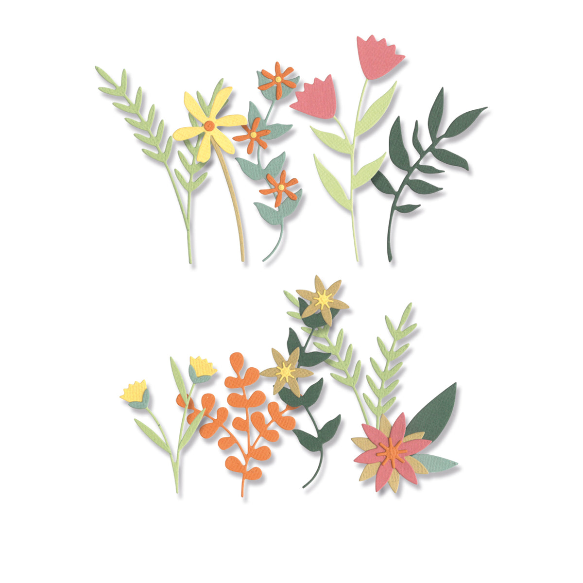 Sizzix Thinlits Die Set 16PK - Boho Bouquet – Sizzix.com
