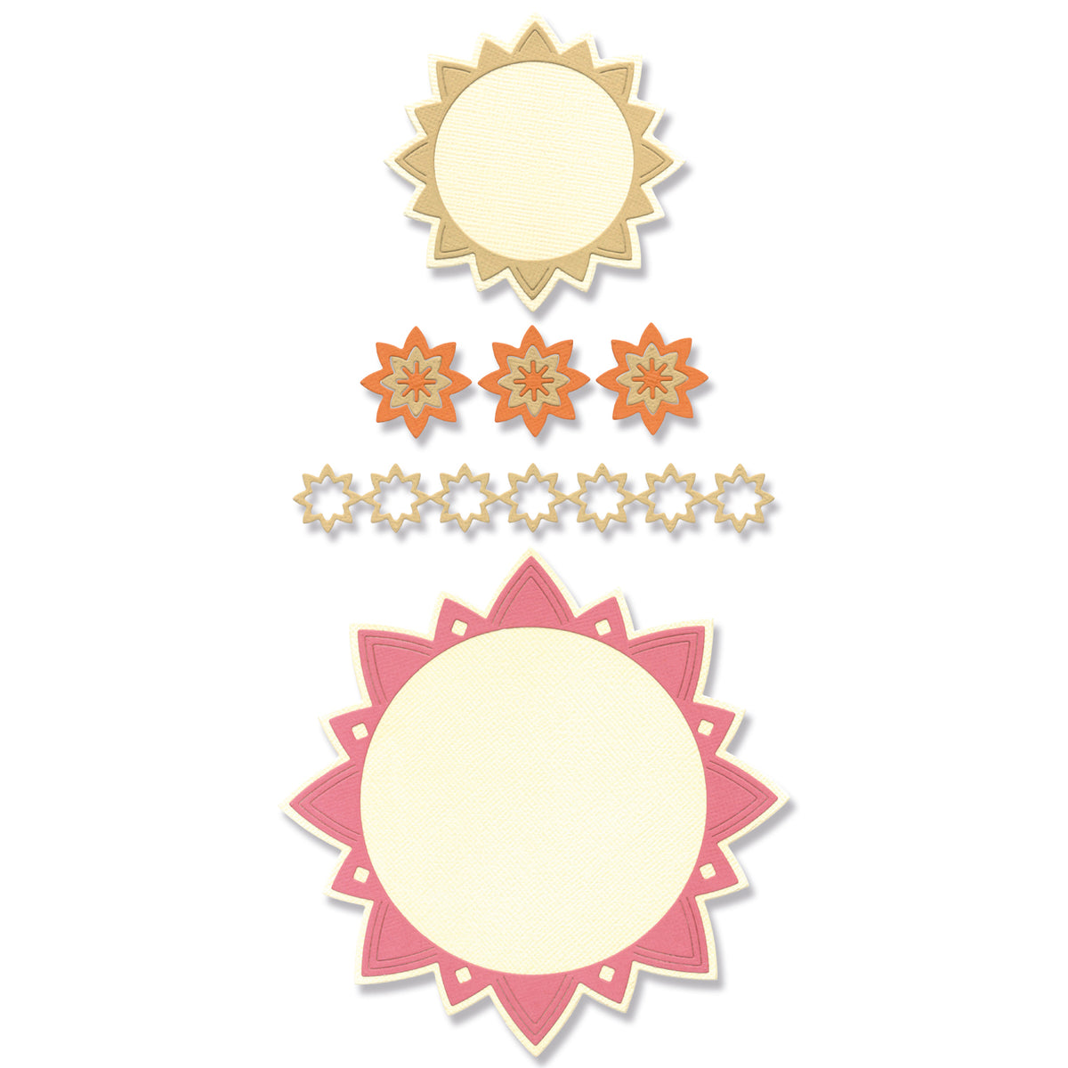 Sizzix Thinlits Die Set 10PK - Geo Frames & Borders – Sizzix.com