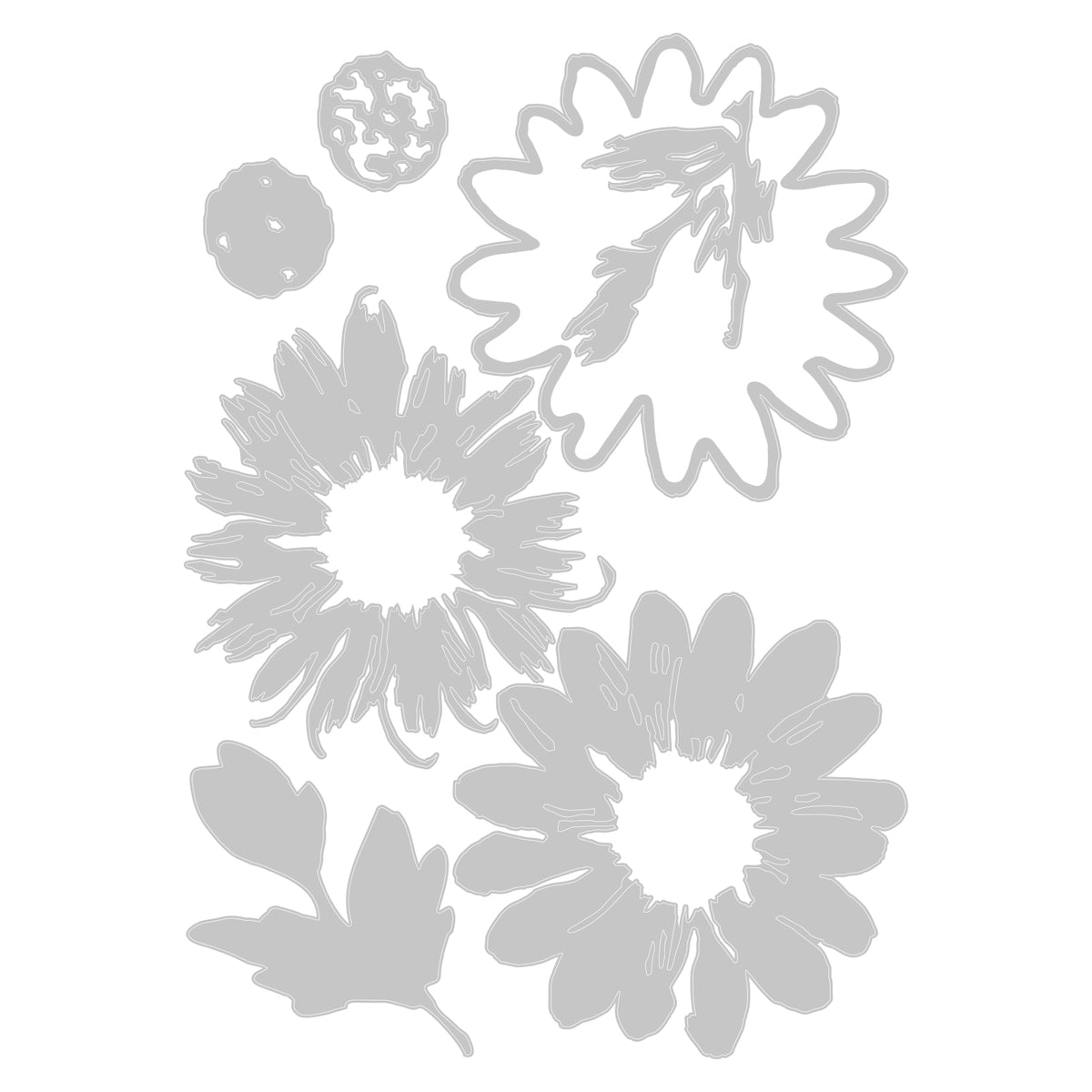 Sizzix Thinlits Die Set 7PK - Blossom by Tim Holtz – Sizzix.com