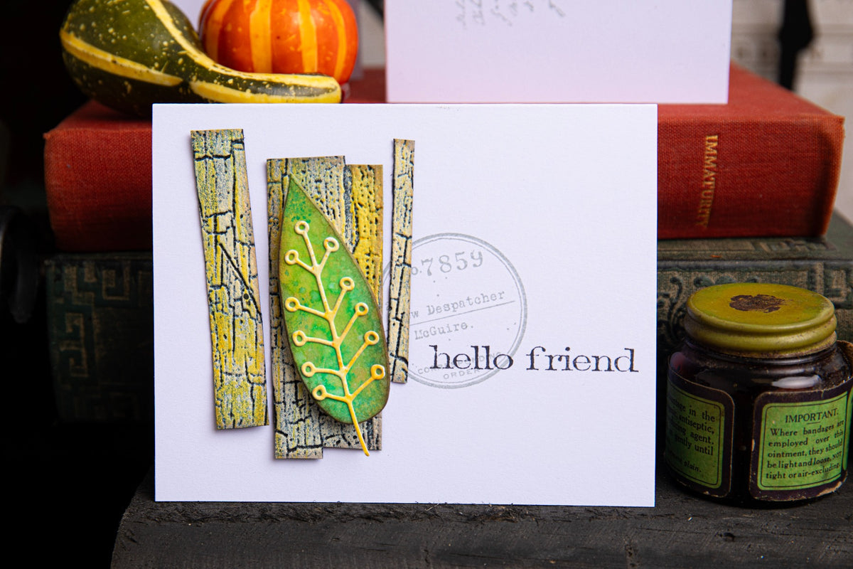3-D Texture Fades Embossing Folder - Cracked by Tim Holtz – Sizzix.com