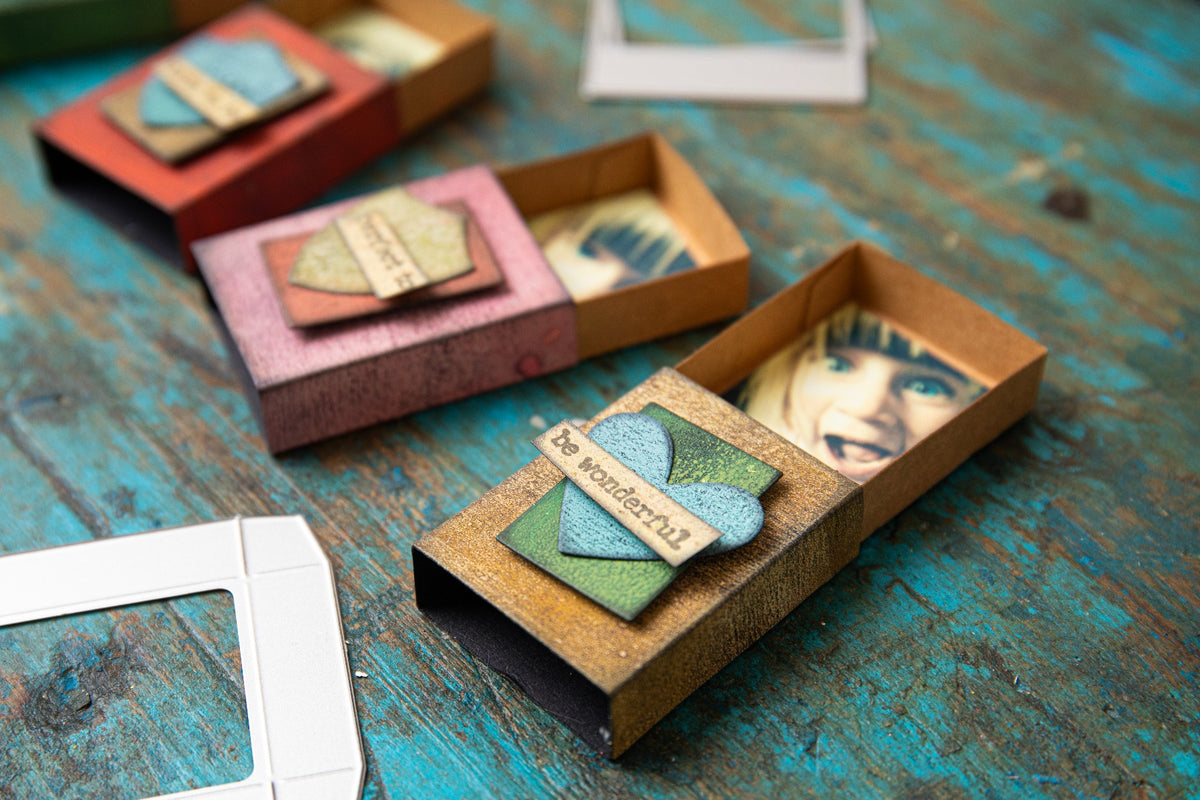 Sizzix Thinlits Die Set 10PK - Vault Matchbox by Tim Holtz
