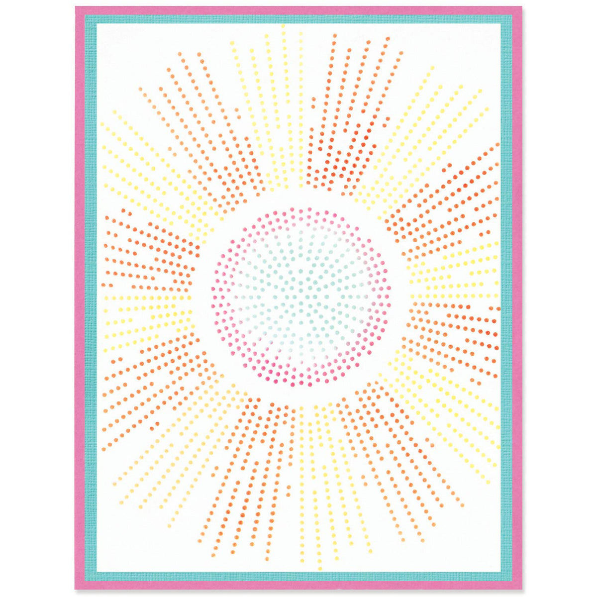 Sizzix A6 Stencil 1PK - Cosmopolitan, Shine Bright #2 by Stacey