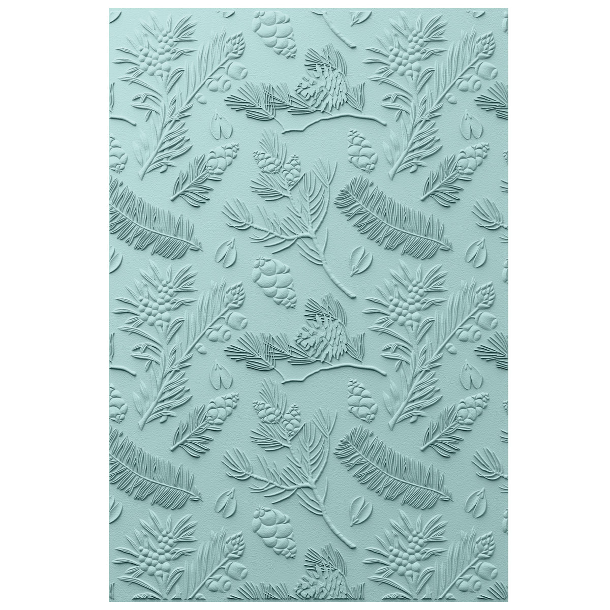 Sizzix 3D Textured Impressions A5 Embossing Folder - PinesÃƒ€š by