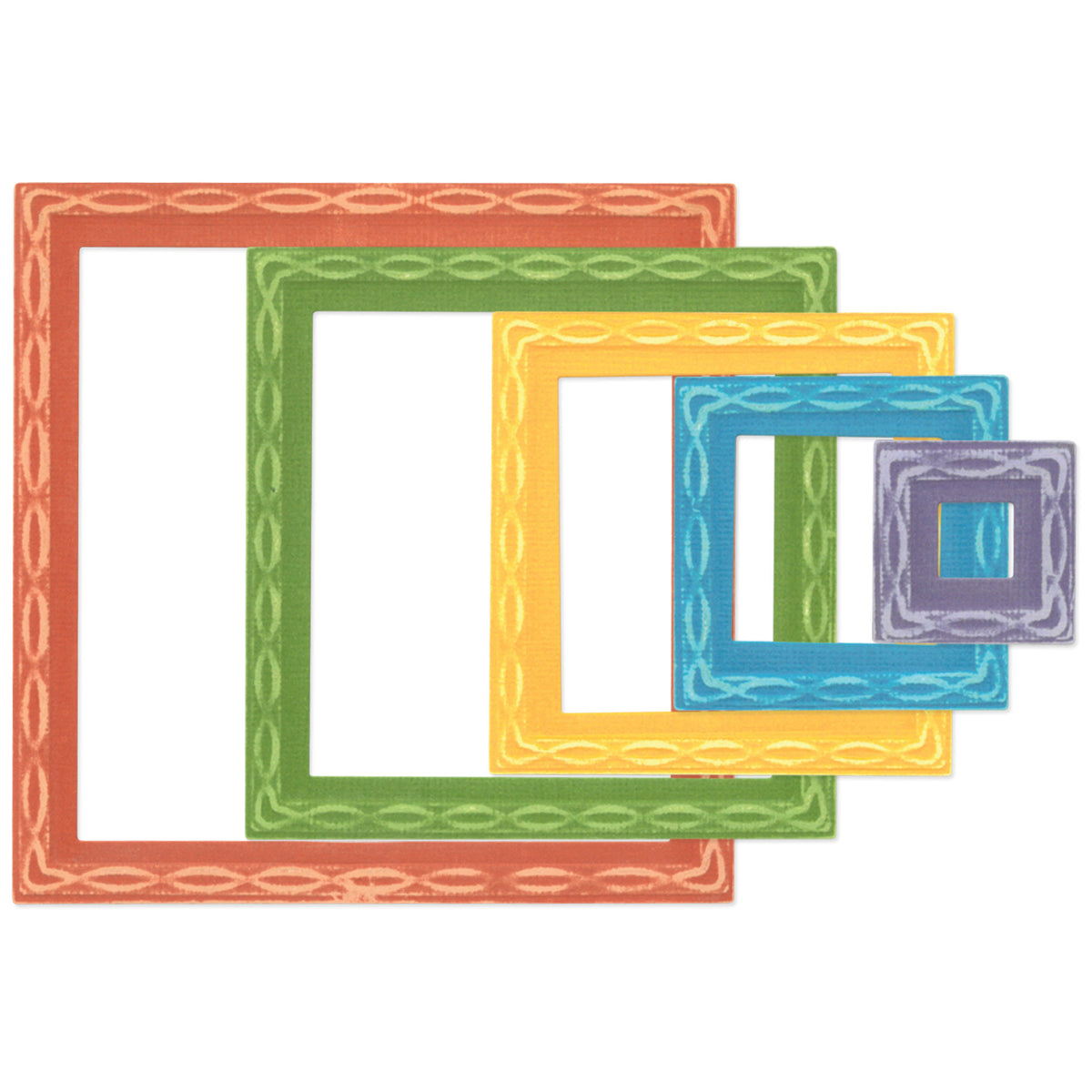 Sizzix Framelits Die Set 11PK - Fanciful, Yvette Interlaced