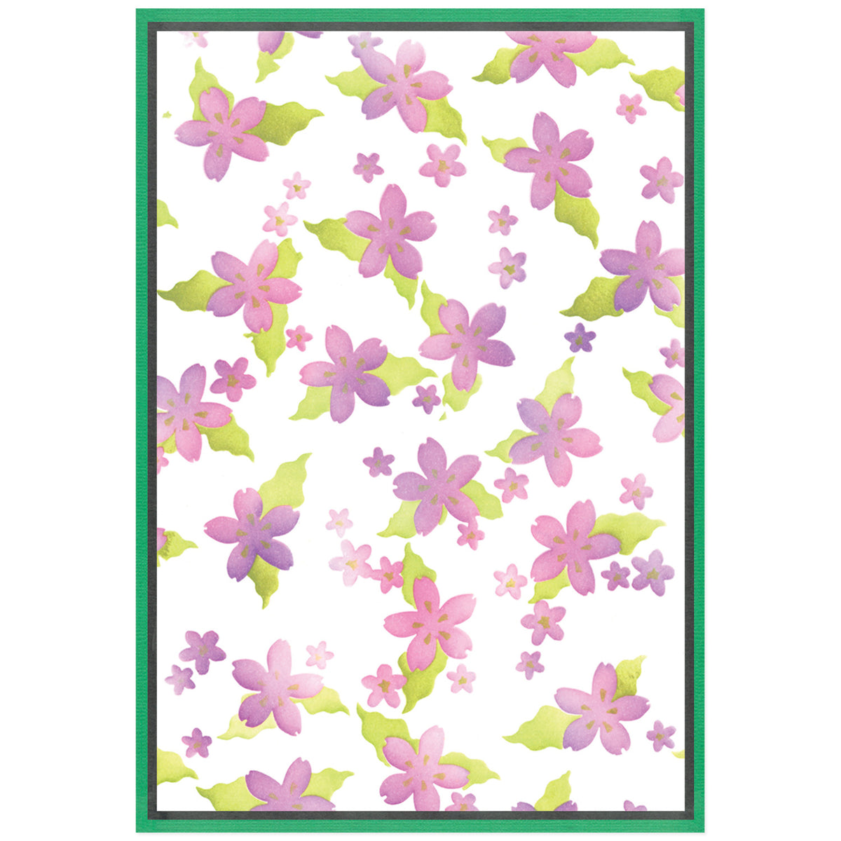 Sizzix A5 Stencil 2PK - Cosmopolitan, Petals Adornment by Stacey