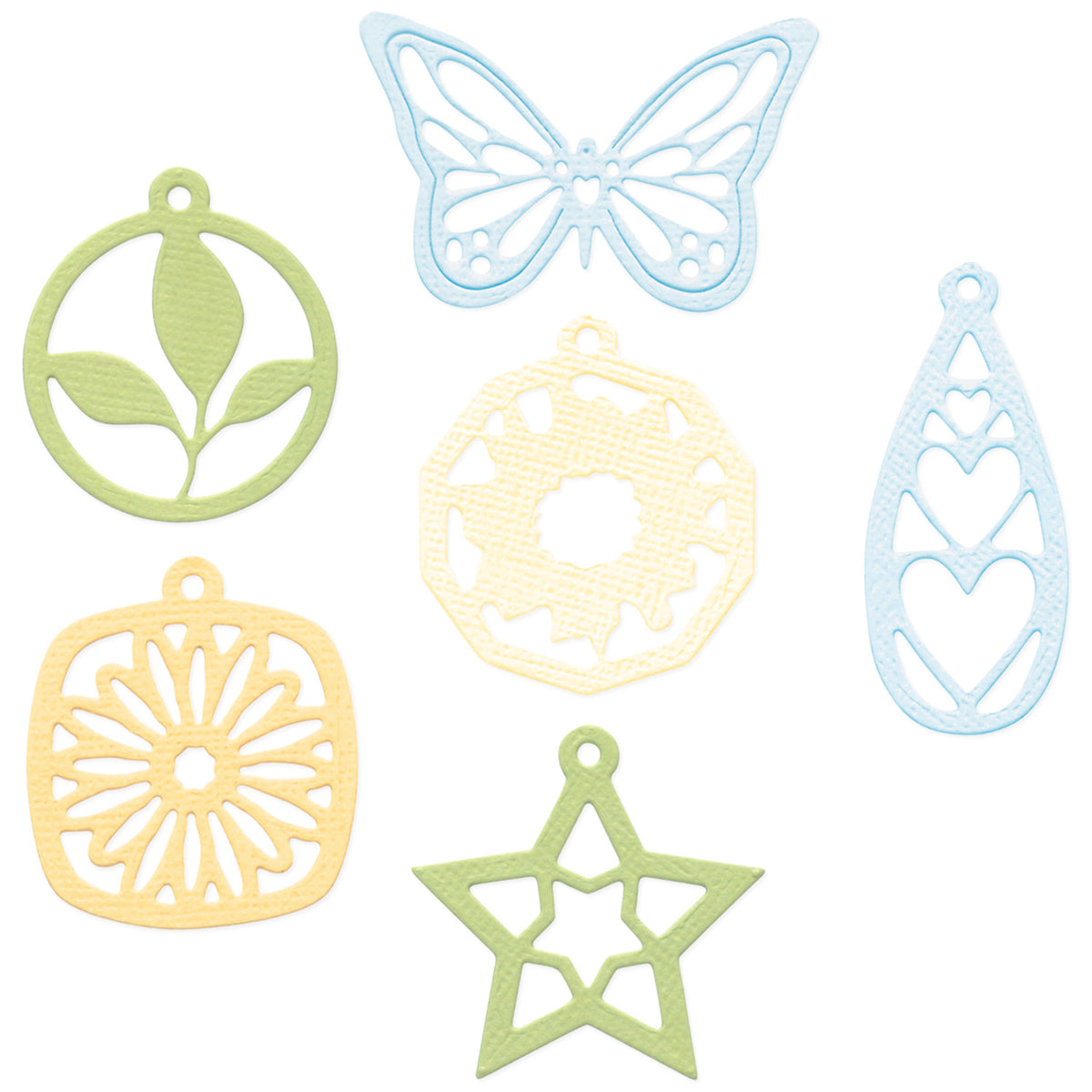 LUMIELINA！ Sizzix Thinlits Die Set 6PK - Charms by Eileen Hull – Sizzix.com
