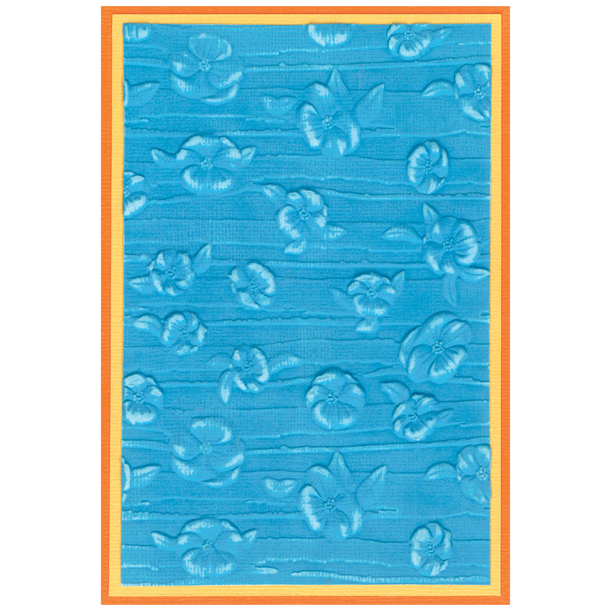 Sizzix 3-D Textured Impressions Embossing Folder Serene
