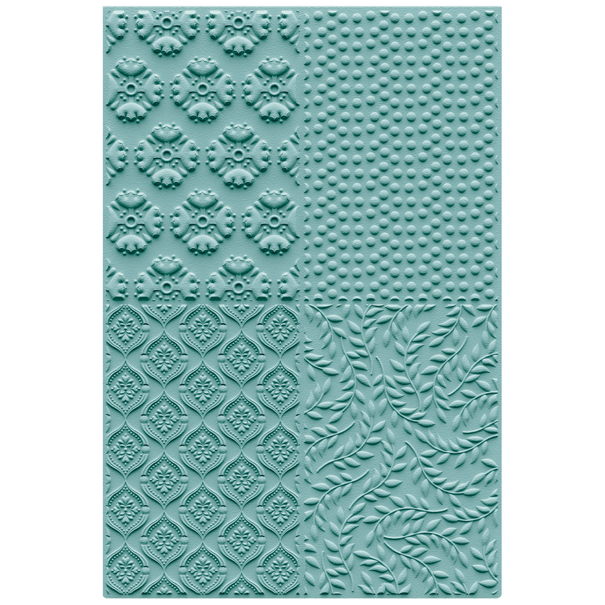 Sizzix 3-D Textured Impressions Embossing Folder - Posh Patterns