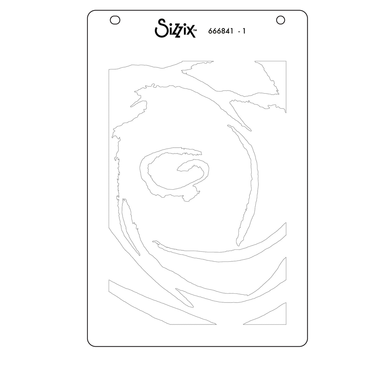 Sizzix A6 Stencil 4PK - Belle of the Ball, Adornment by Stacey