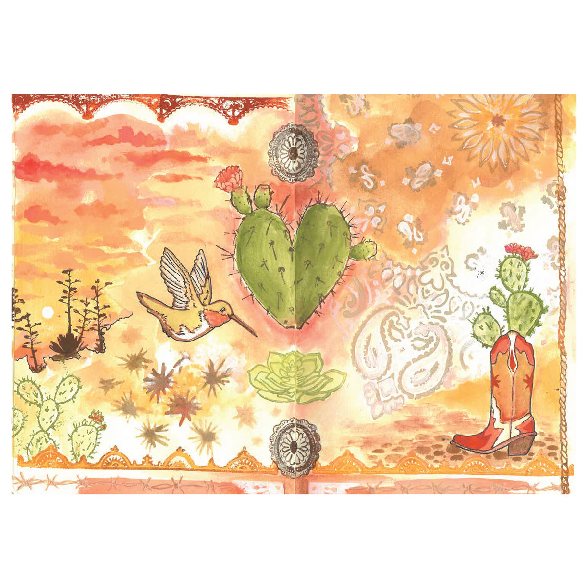 Sizzix Studio Clear Stamps Set 22PK w/ 3PK Stencils