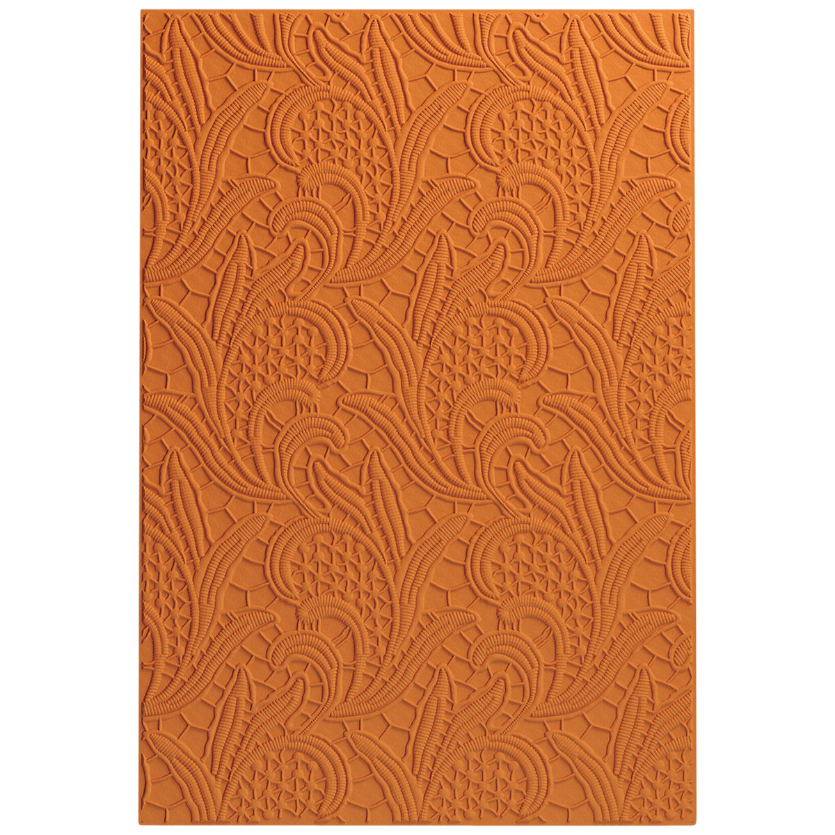 Sizzix 3D Textured Impressions A5 Embossing Folder - Lacy Leaves