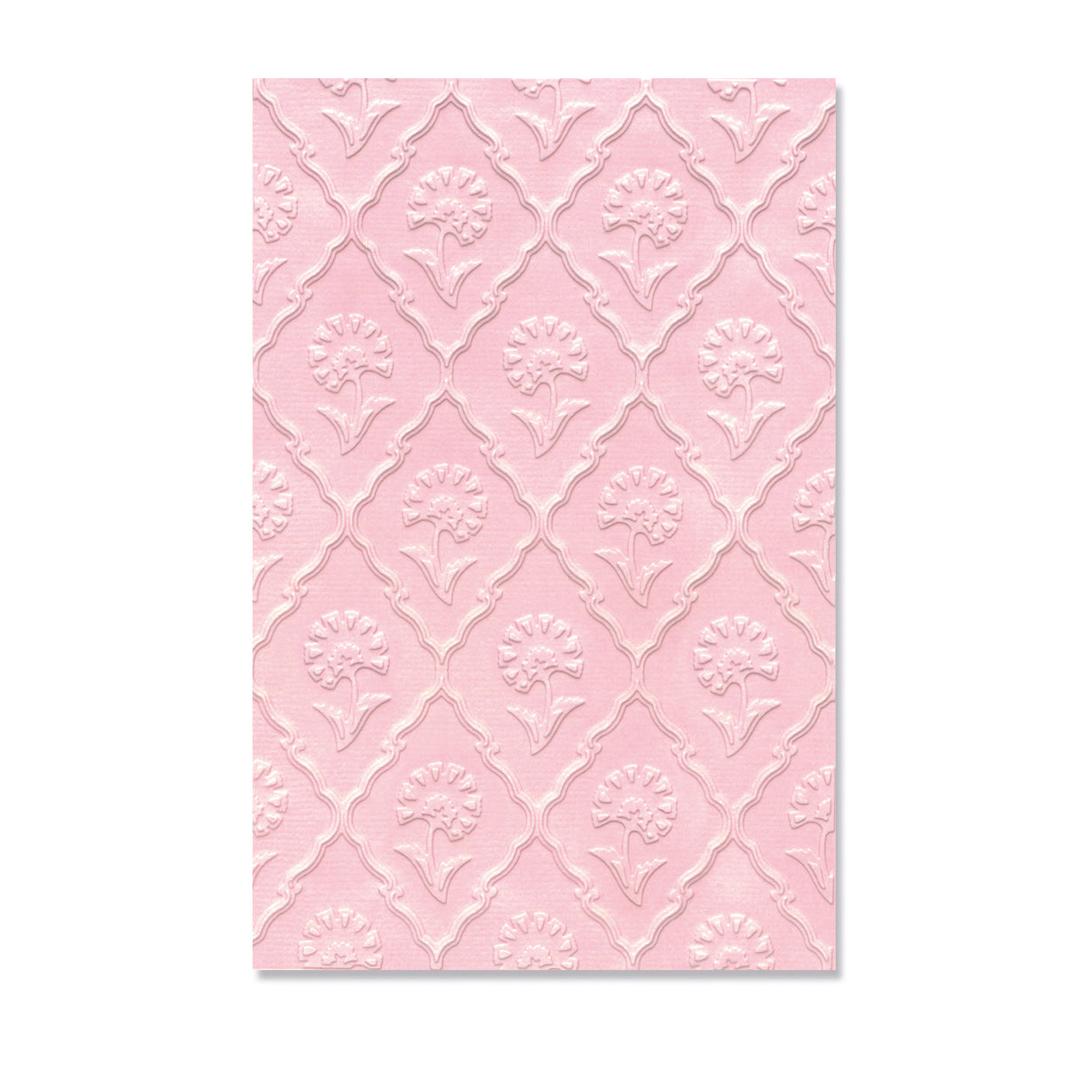 flowermemoryページ Sizzix Multi-Level Textured Impressions Embossing Folder - Framed