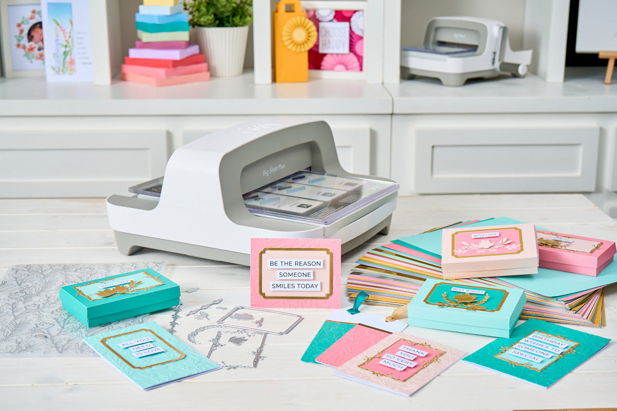 Sizzix Big Shot Plus Machine Starter Kit – Sizzix.com