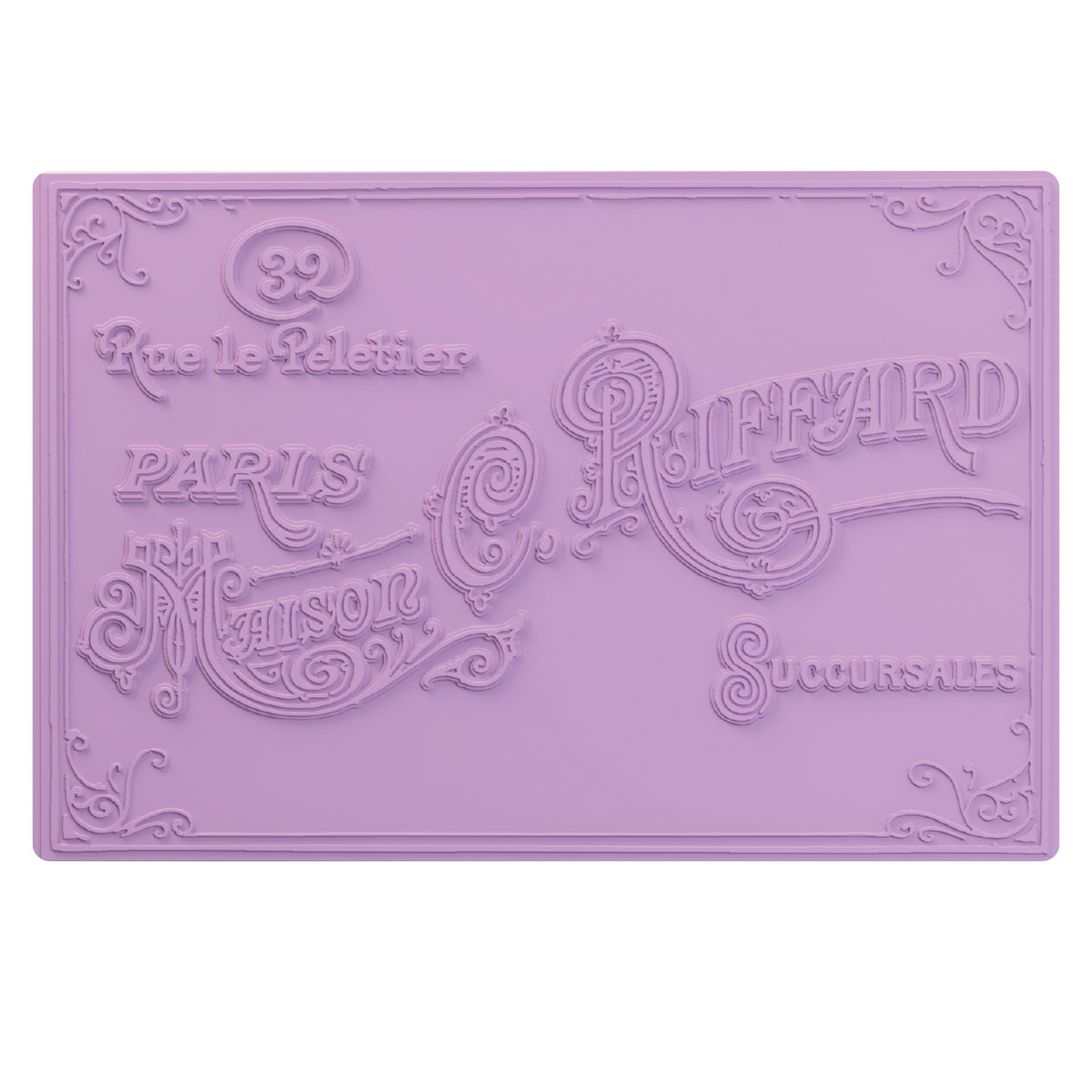 Sizzix Studio A6 Multi-Level Textured Impressions Embossing Folder