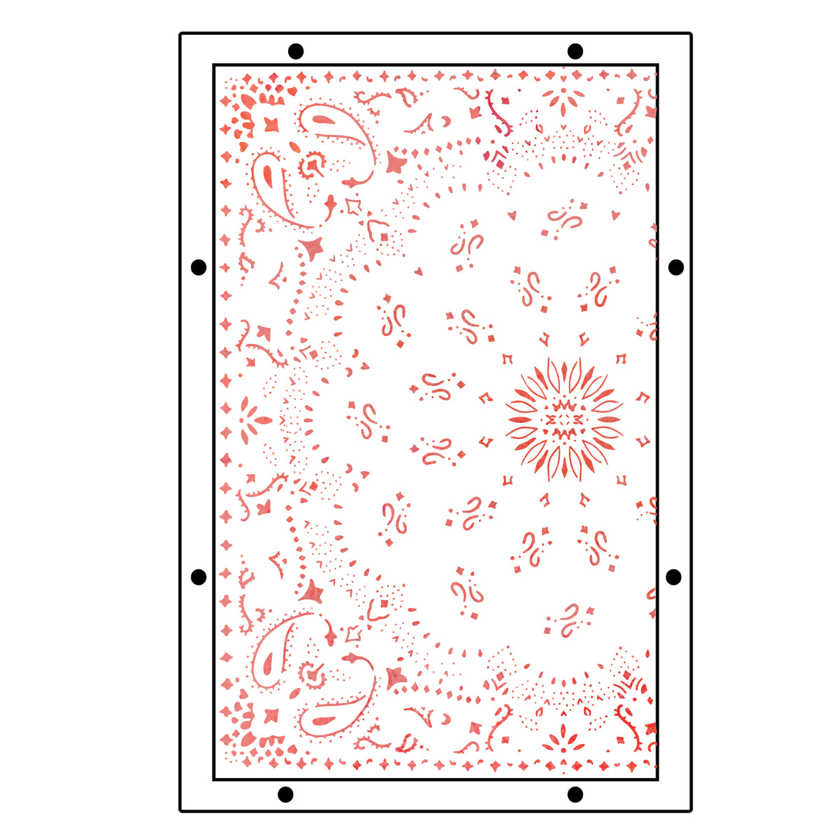 Sizzix Studio Clear Stamps Set 22PK w/ 3PK Stencils - Western by