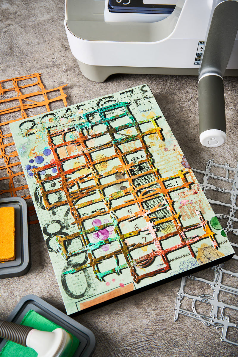 Sizzix Thinlits Die Set 1PK - Gridiron by Seth Apter – Sizzix.com