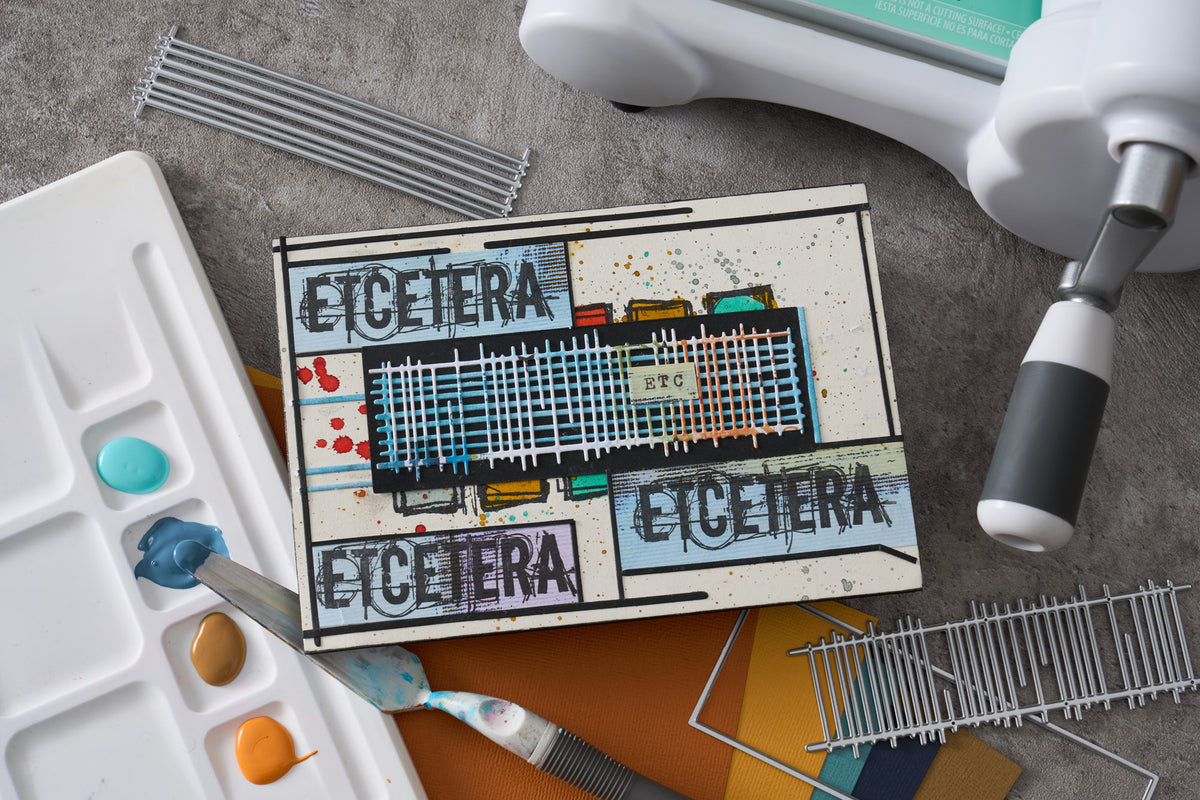 Sizzix Thinlits 5PK Die Set - Tracks by Seth Apter – Sizzix.com