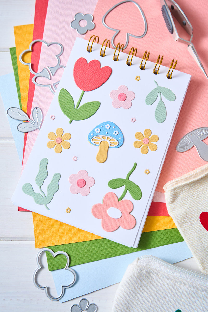 Sizzix Thinlits Die Set 19PK - Fun Doodles by Letters by Shells