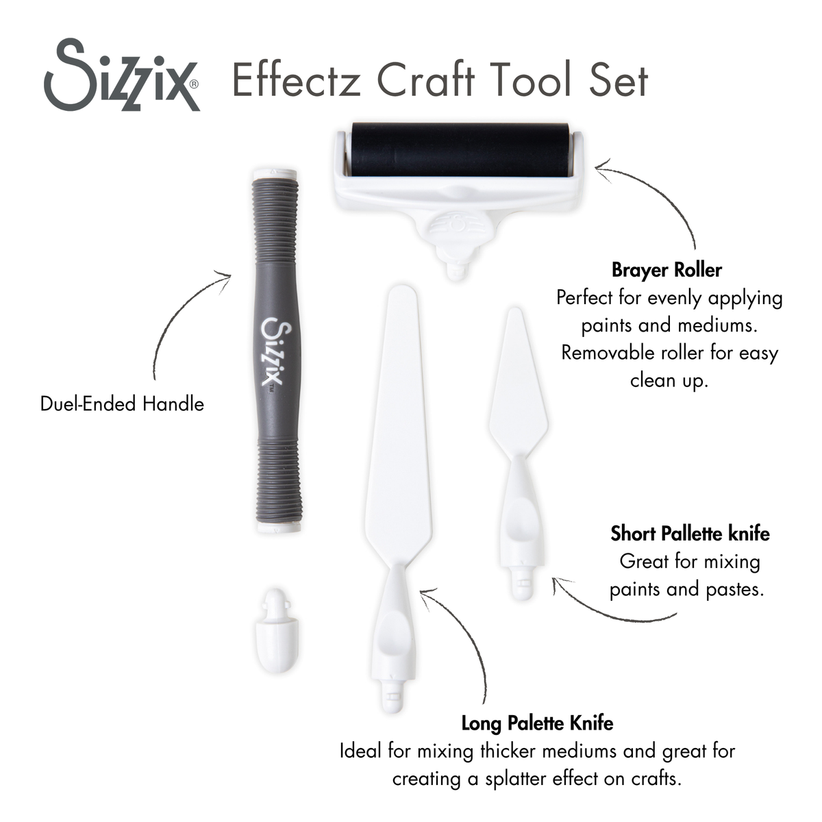 Sizzix Making Tool - Effectz Craft Tool Set – Sizzix.com Sizzix Making Tool - Effectz Craft Tool Set – Sizzix.com