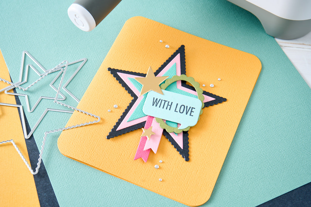 Sizzix Framelits Die Set 8PK - Fancy Stars by Sizzix – Sizzix.com