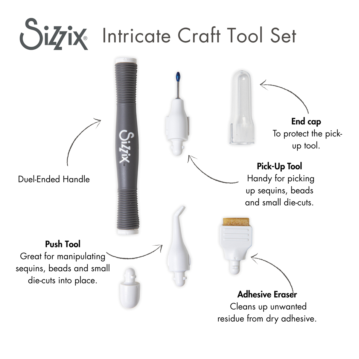 Sizzix Making Tool - Intricate Craft Tool Set – Sizzix.com