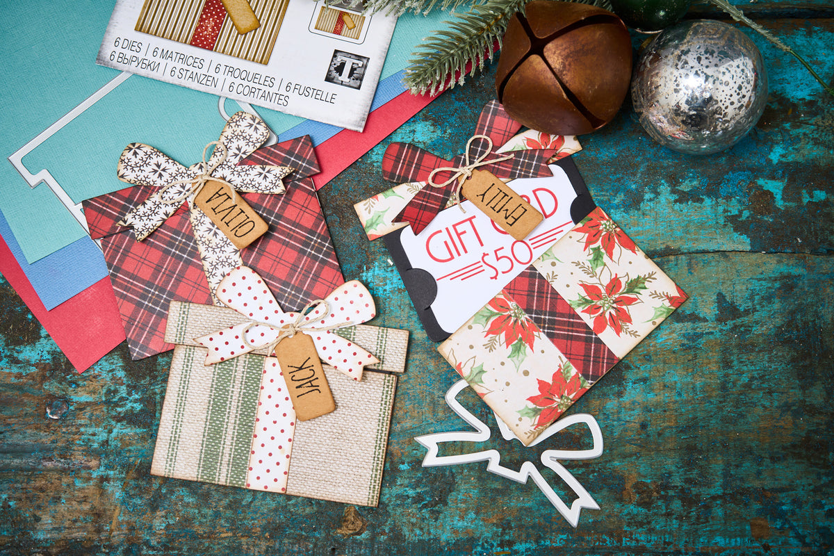 Thinlits Die Set 6PK - Gift Card Package by Tim Holtz – Sizzix.com Thinlits Die Set 6PK - Gift Card Package by Tim Holtz – Sizzix.com