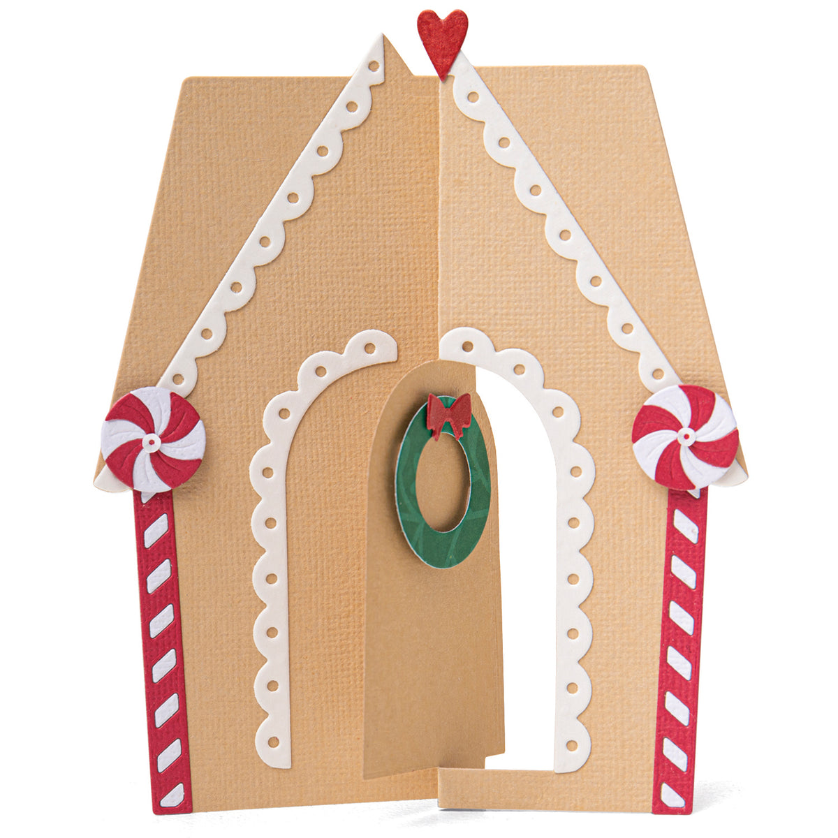 Thinlits Die Set 10PK - Card, Gingerbread House – Sizzix.com