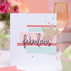 Thinlits Die Set 13PK Fabulous Family Names by Debi Potter
