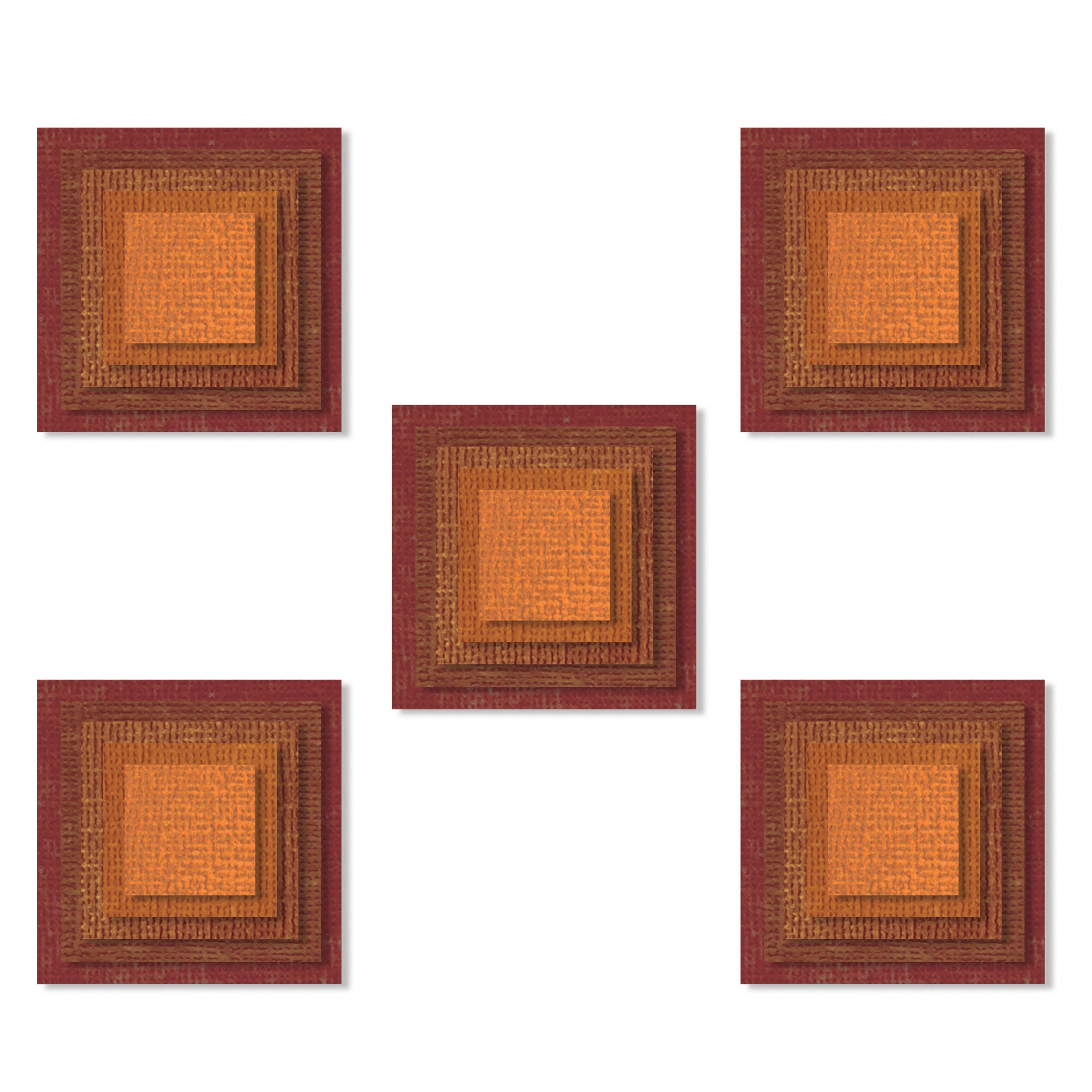 Sizzix Thinlits Die Set 25PK - Stacked Tiles, Squares by Tim Holtz ...