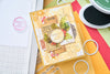 Sizzix Clear Stamps 10PK w/4PK Framelits Die - Jolly Sentiments by 49 and Market
