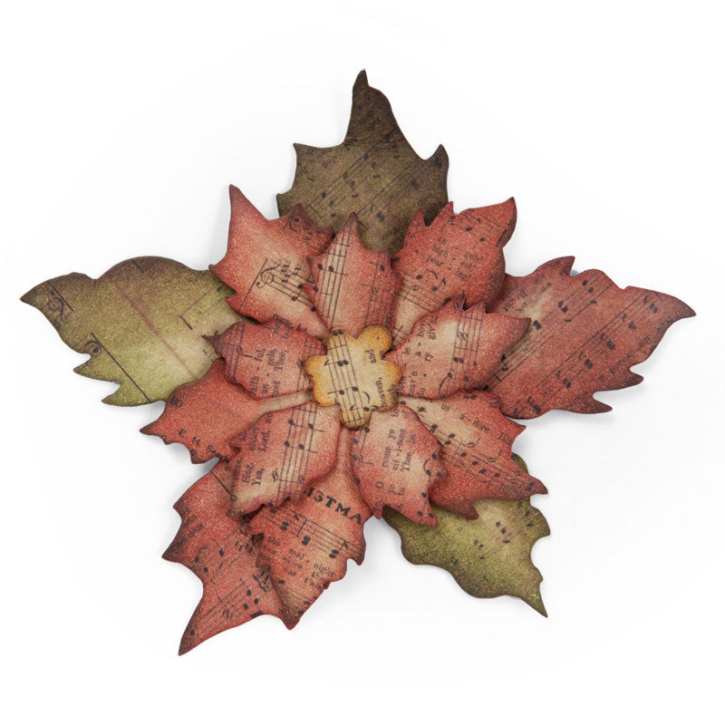 Sizzix Bigz Die - Tattered Poinsettia by Tim Holtz – Sizzix.com