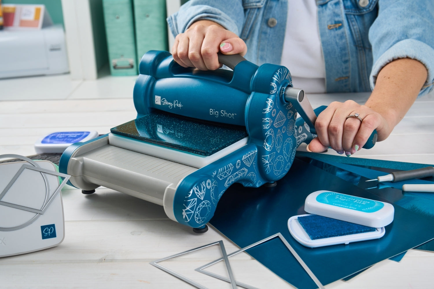 Sizzix & Stacey Park Dimensional Diffuser Bundle, Inc; STarter