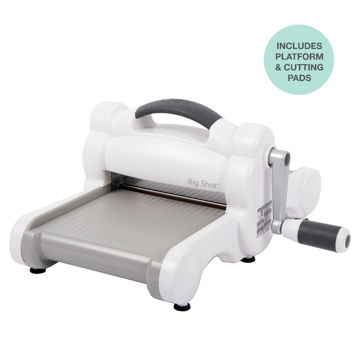 Sizzix ビッグショット Sizzix Big Shot Machine Only (White & Gray) w/Standard