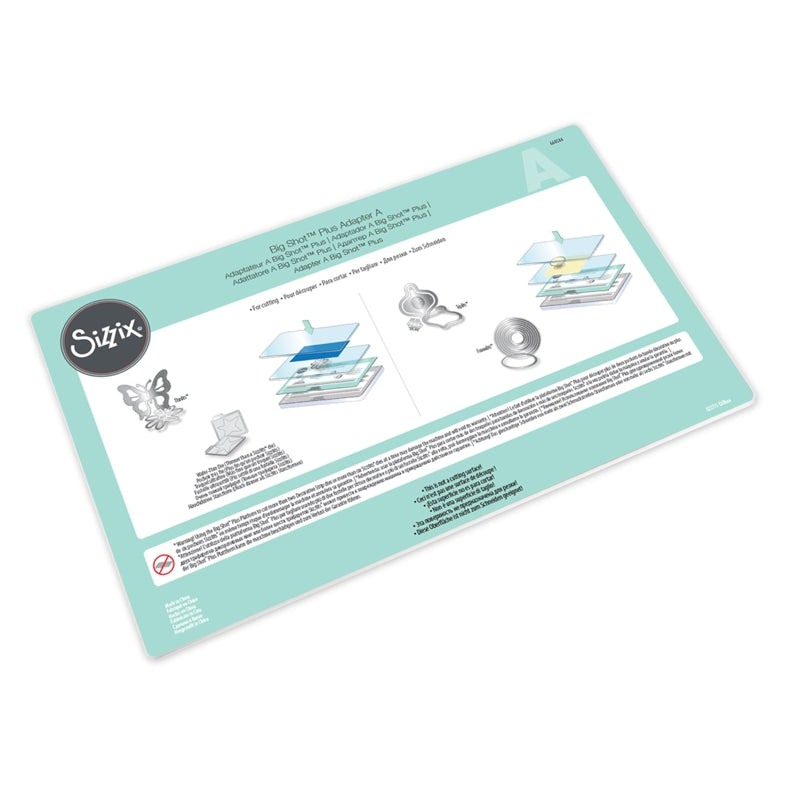 Sizzix Big Shot Plus Accessory - Adapter A, Standard – Sizzix.com