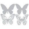 Sizzix Thinlits Die Set 4PK - Detailed Butterflies by Tim Holtz