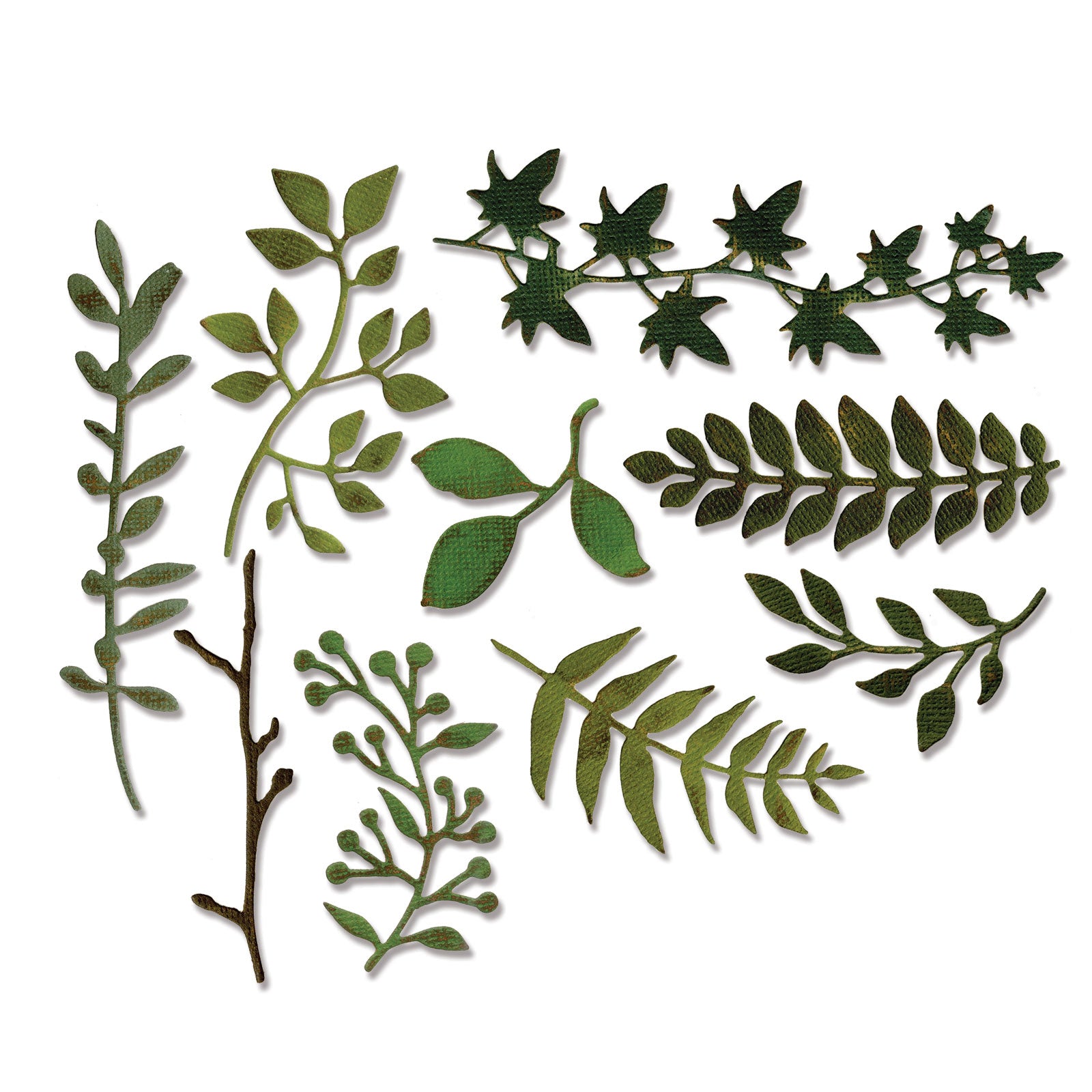 Sizzix Thinlits Die Set 9PK - Garden Greens by Tim Holtz – Sizzix.com