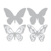 Sizzix Thinlits Die Set 4PK - Detailed Butterflies, Mini by Tim Holtz