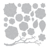 Sizzix Thinlits Die Set 21PK - Small Tattered Florals by Tim Holtz