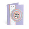 Sizzix Framelits Die Set 6PK w/Stamps - Layered Ovals